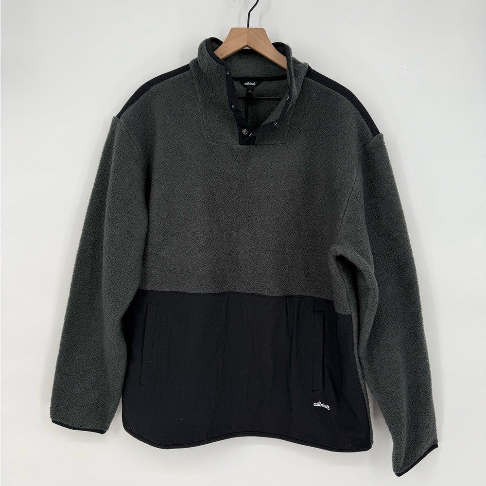 Allbirds Men's Fluff Pullover Natural Black Size L