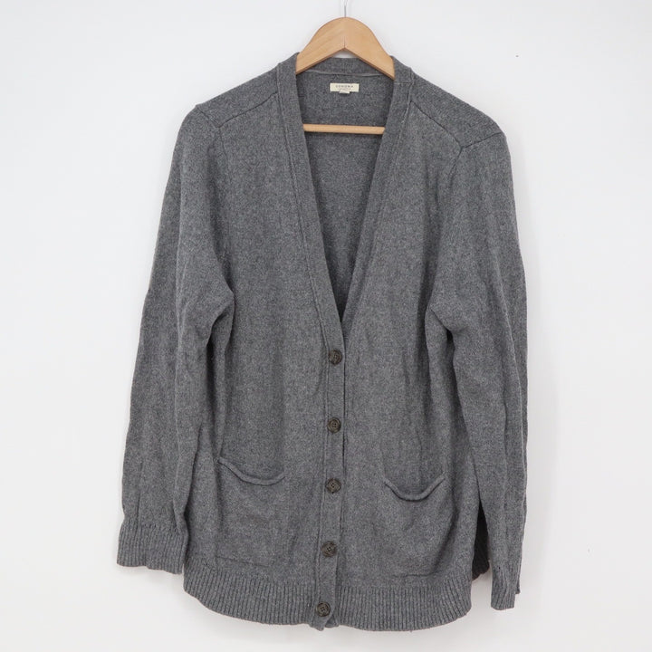 Sonoma Cardigan Womens XL Goods For Life Gray Button-Down Pockets Excellent