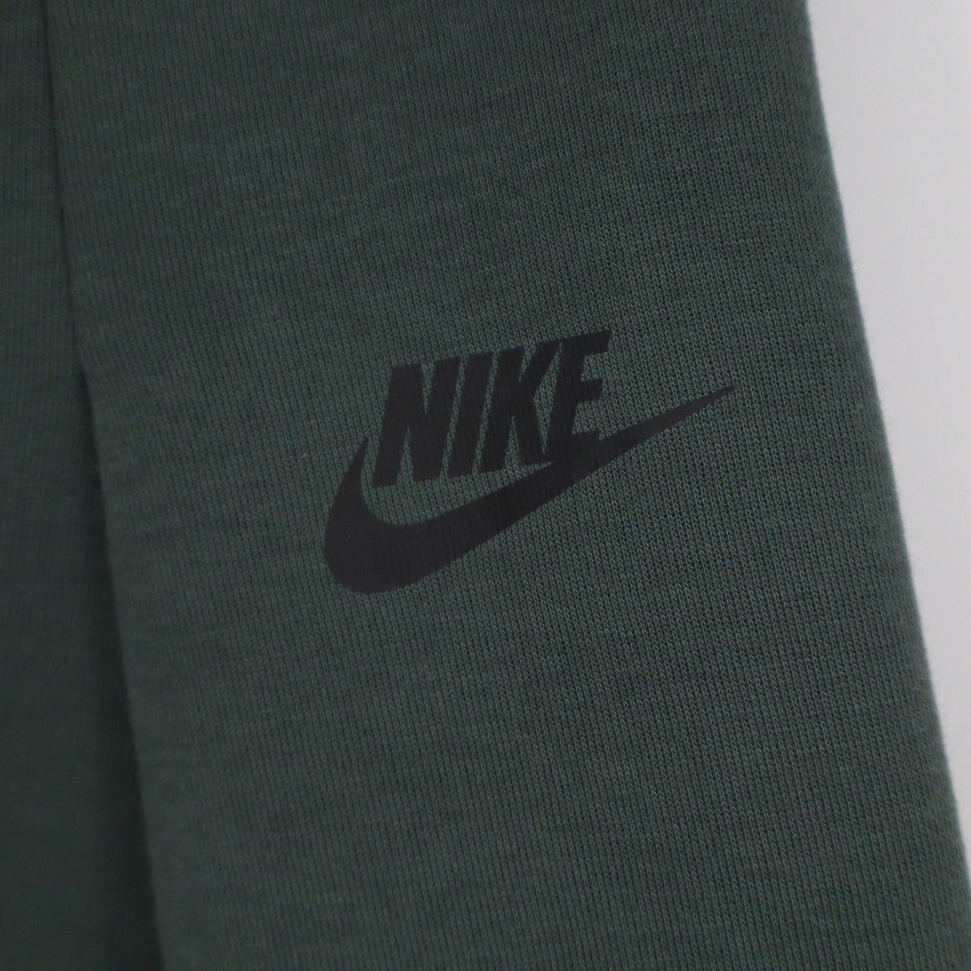 Nike Womens Tech Fleece Wide Leg Pleated Pants Forest Green XS