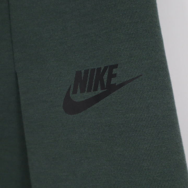 Nike Womens Tech Fleece Wide Leg Pleated Pants Forest Green XS