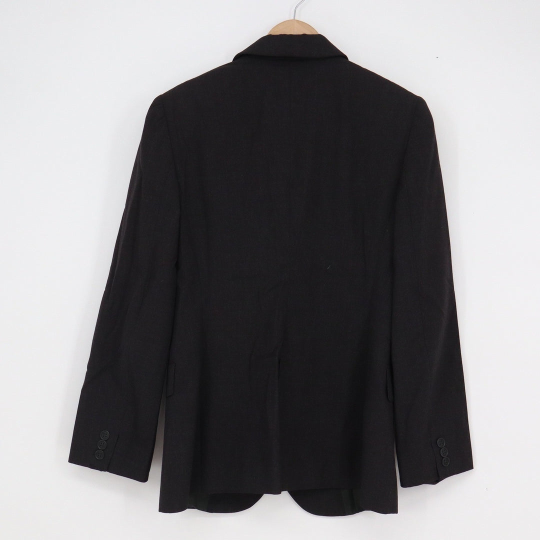 Giorgio Armani Classico Black Super 150s Pure Wool 3-Button Blazer Italy Size 42