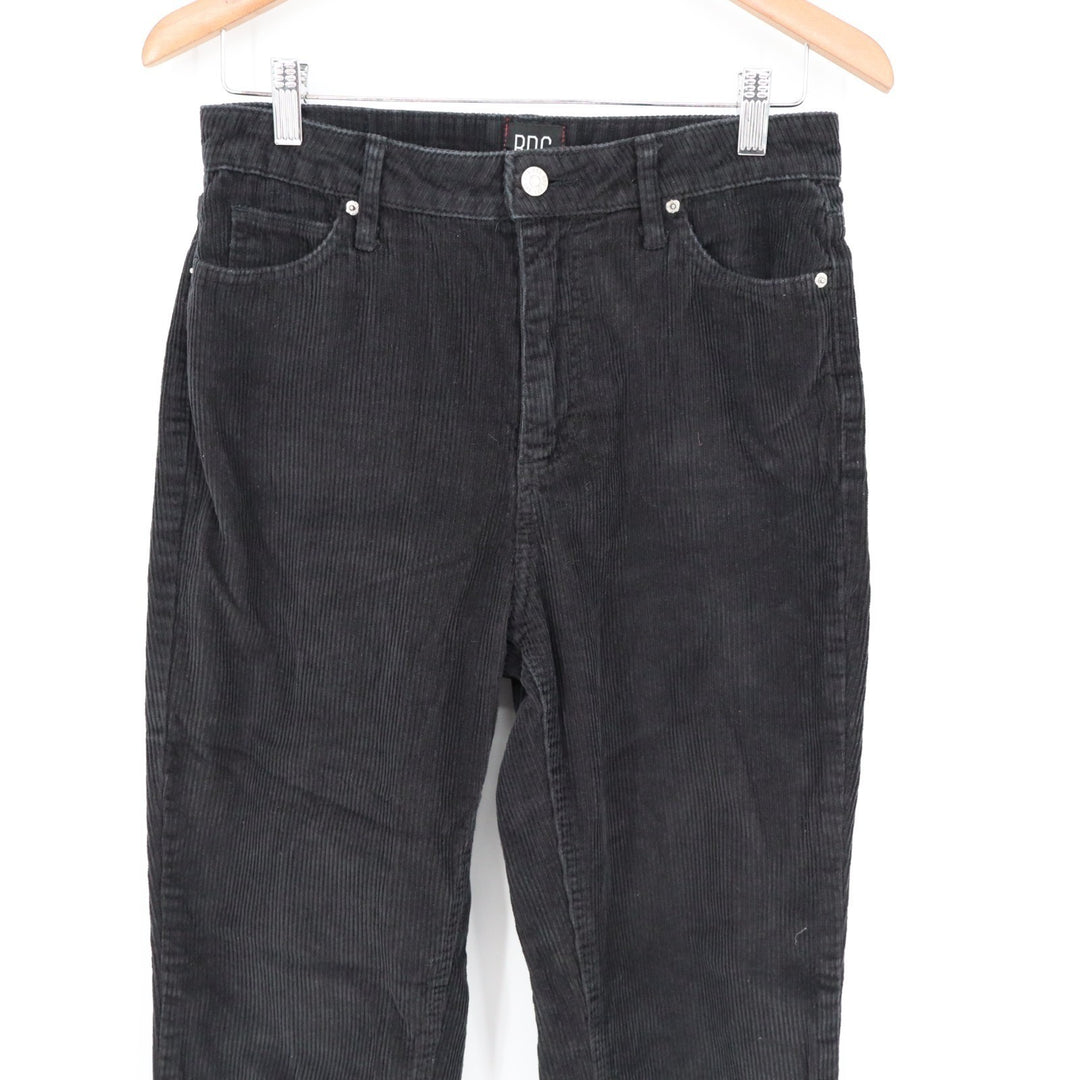 Urban Outfitters BDG High Rise Mom Corduroy Pants Womens 27 Black Relaxed Fit
