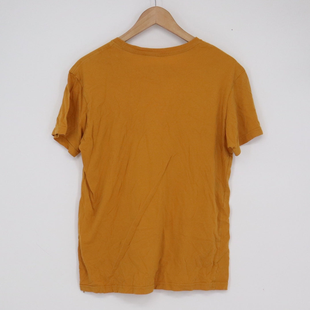 Pioneertown Motel Graphic T-Shirt Mustard Yellow California Desert Souvenir