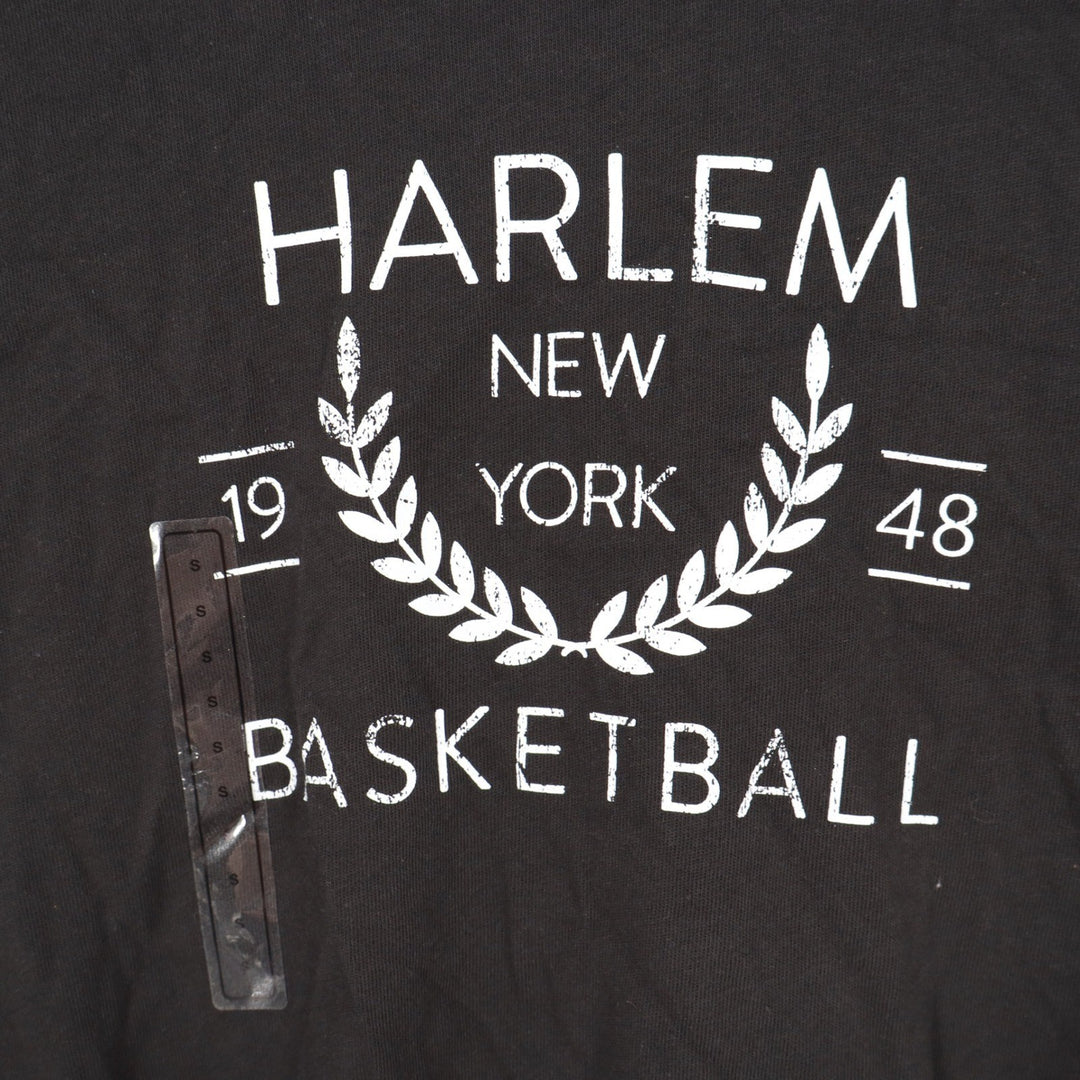 DSG Girls Small Harlem New York 1948 Basketball Graphic Tee Black