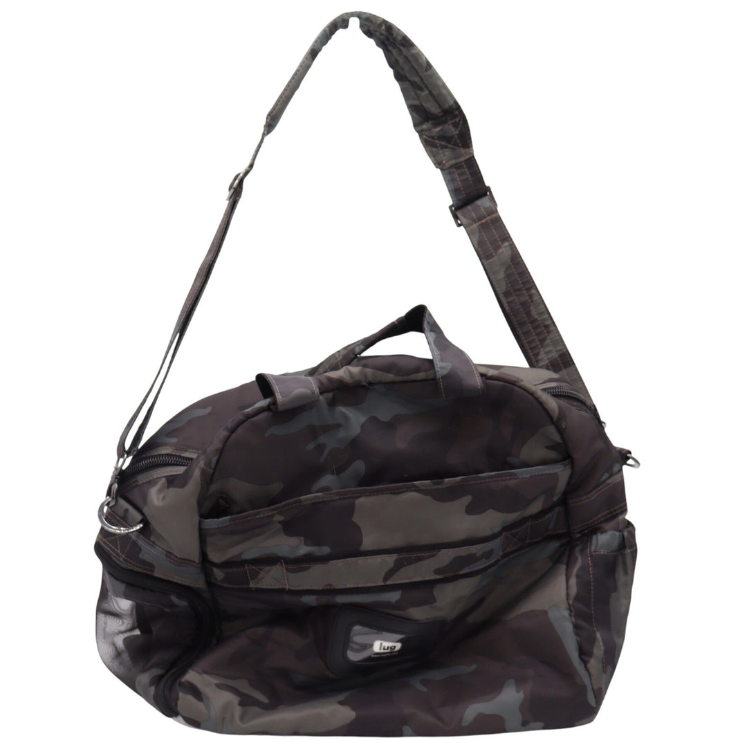 Lug Duffel Bag Unisex OS Boxer Camo Quilted Ventilated Shoe Pocket Excellent