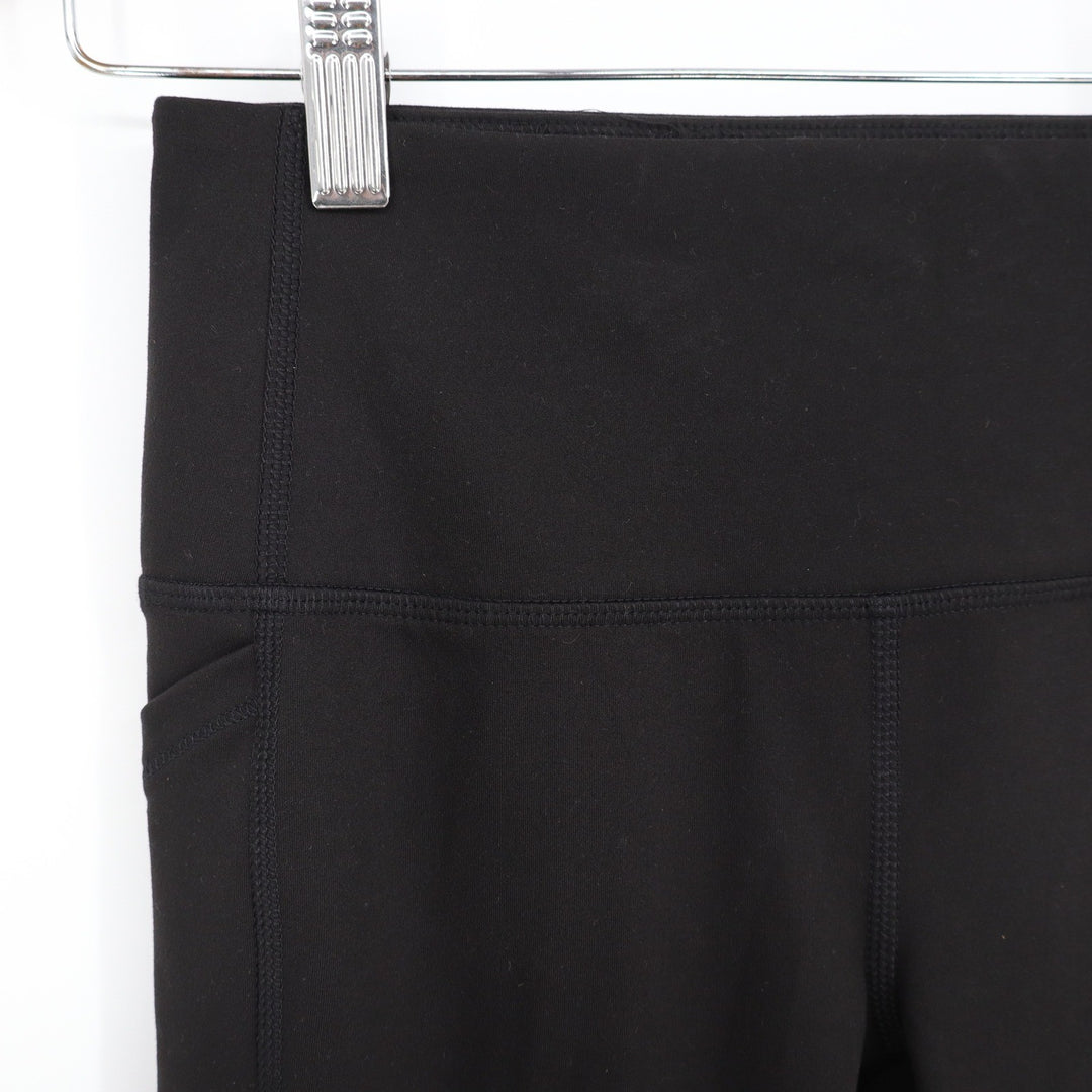 DSG Womens Momentum Crop High Rise Leggings Pure Black XS New