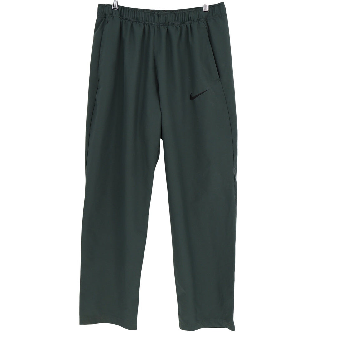 Nike Dri-FIT Mens XL Dark Green Woven Training Track Pants DVA 948