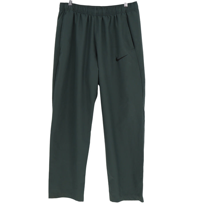 Nike Dri-FIT Mens XL Dark Green Woven Training Track Pants DVA 948