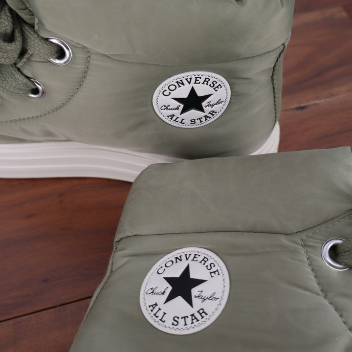 Converse Chuck Taylor All Star Elements Sneakers Unisex US M10.5/W12 Green Boots