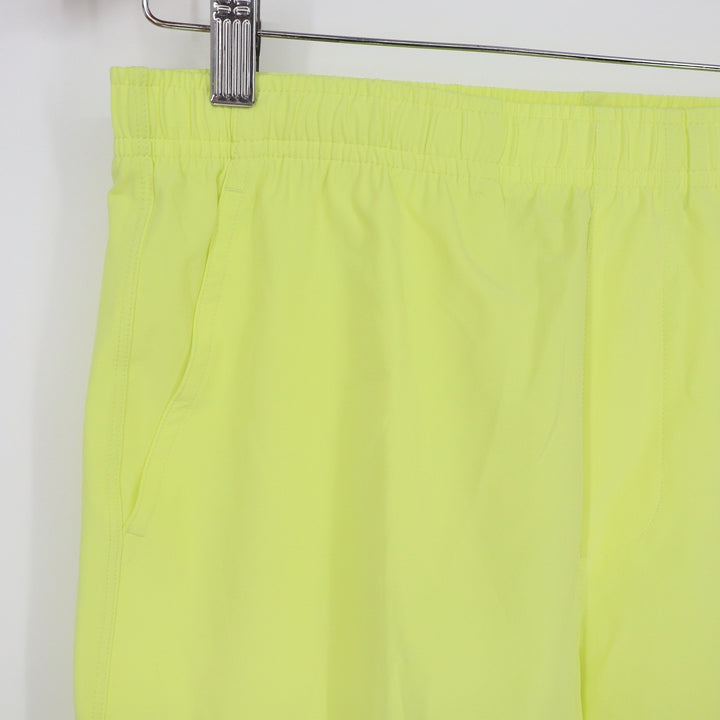 DSG Boys Agility Short XL 18 Light Lime Neon Yellow Moisture Wicking UV 50+ NEW