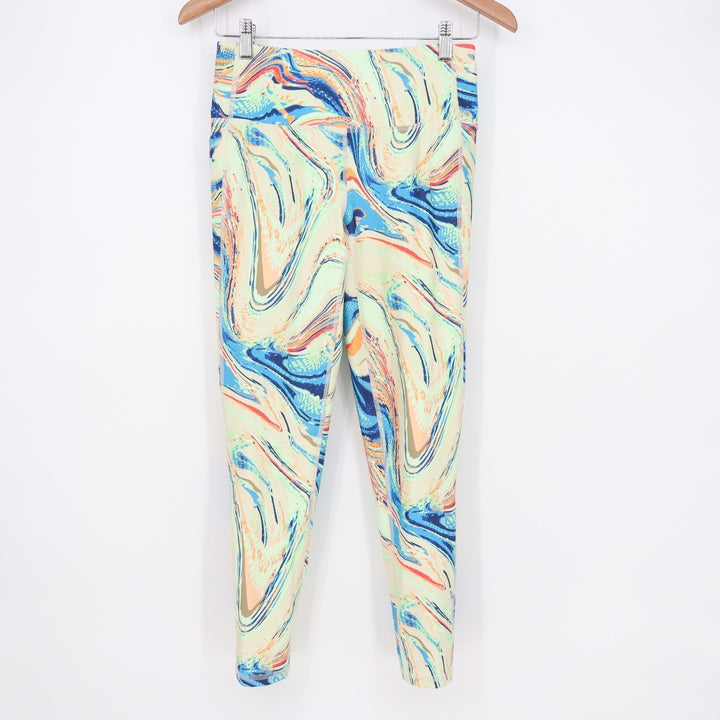 DSG Momentum 7/8 Leggings Womens Small Amped Up Multi Marble Swirl