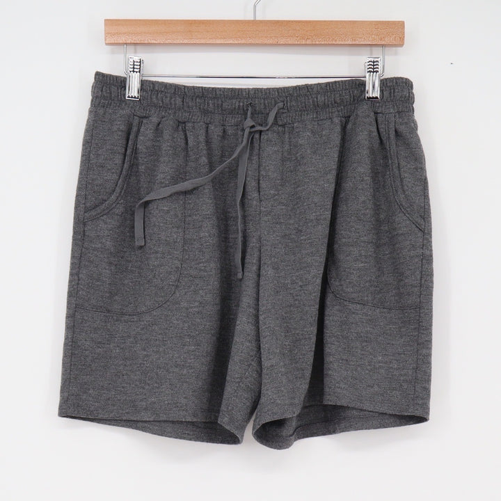 Karen Neuburger Shorts Womens L Live Love Lounge Gray RG0139M/VN3 Pockets