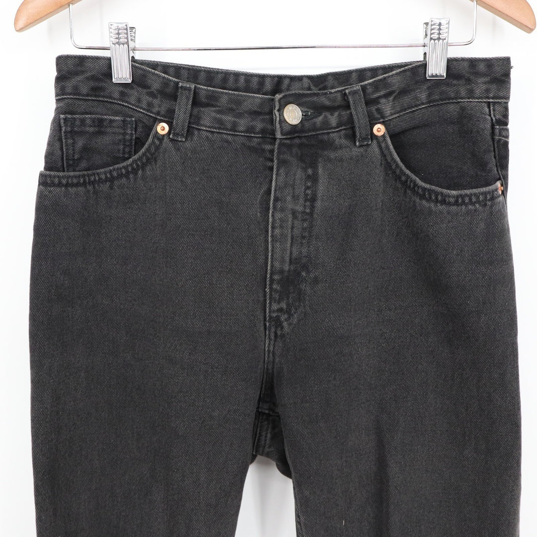 Monki Kimomo Mom Jeans Womens 30 Faded Black Denim Cotton High Rise Relaxed Fit