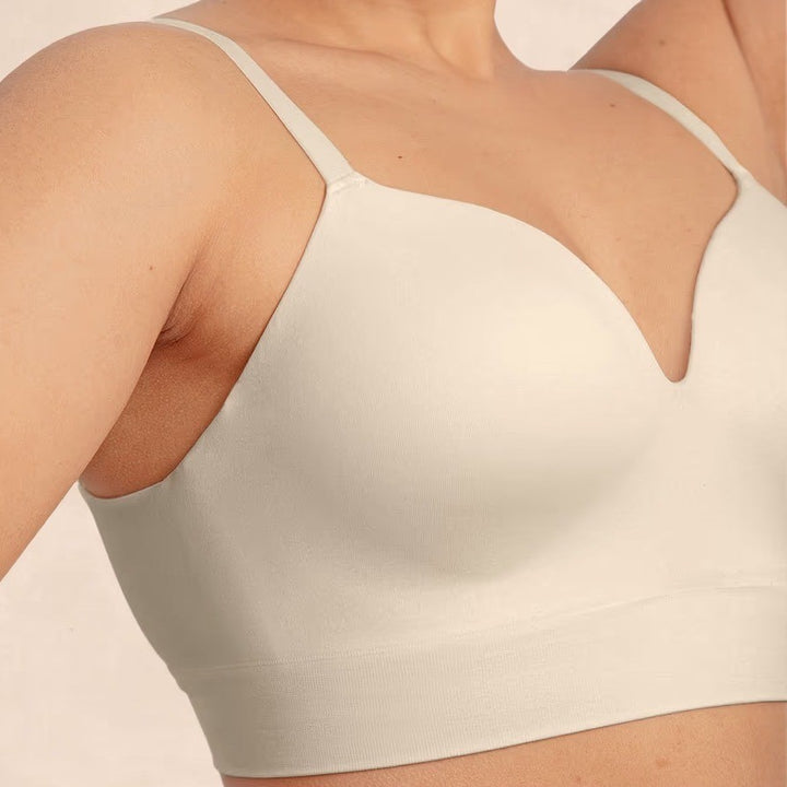 Truekind Supportive Comfort Wireless Shaping Bra Chai L
