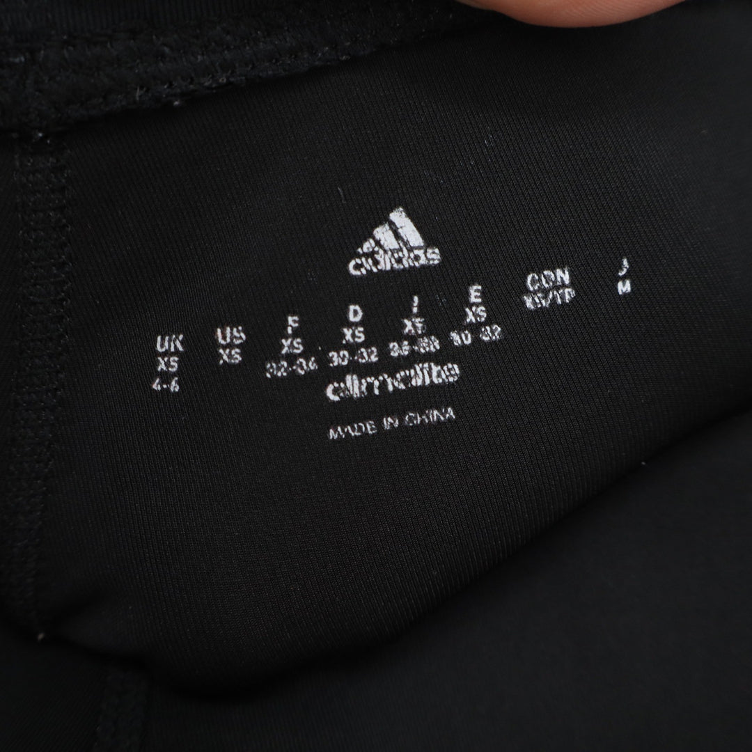 Adidas Running Leggings Womens XS Black Athletic