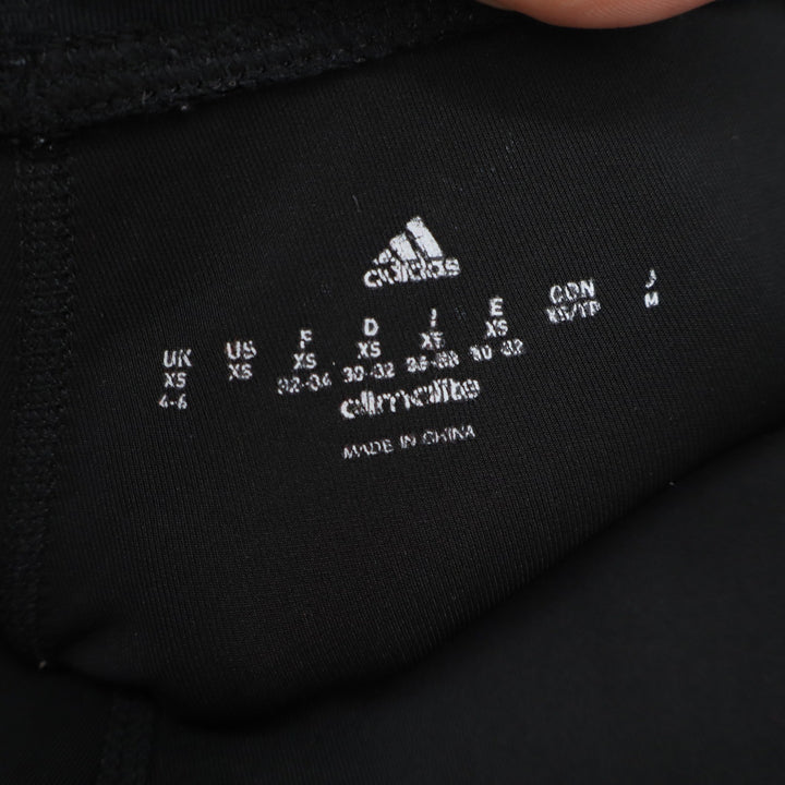 Adidas Running Leggings Womens XS Black Athletic
