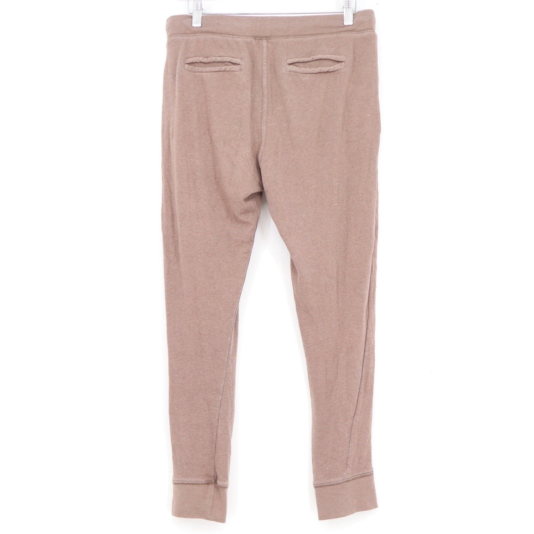 Forever 21 Mens Small Mauve Brown Cotton Blend Drawstring Jogger Pants