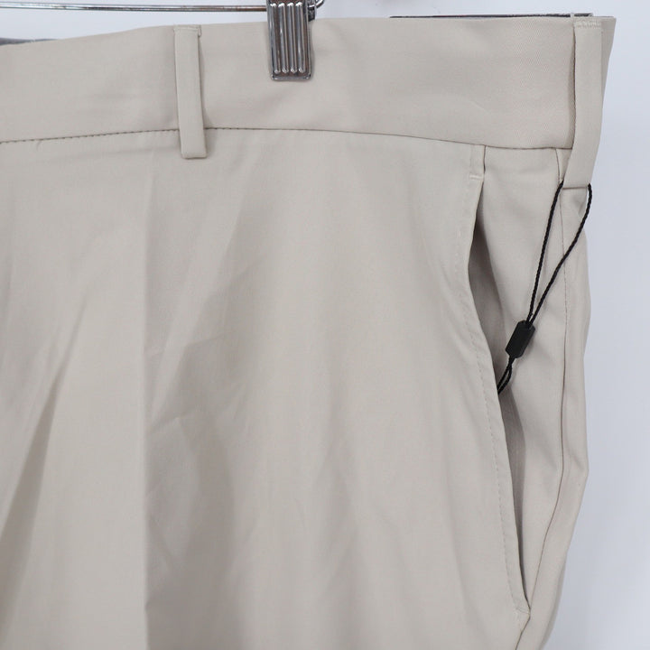Walter Hagen Mens Perfect 11 Golf Shorts Light Khaki Big & Tall 46