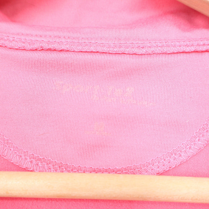 Sport-Tek Mens USA Field Hockey 1/4 Zip Pullover Pink Thumbhole Size M