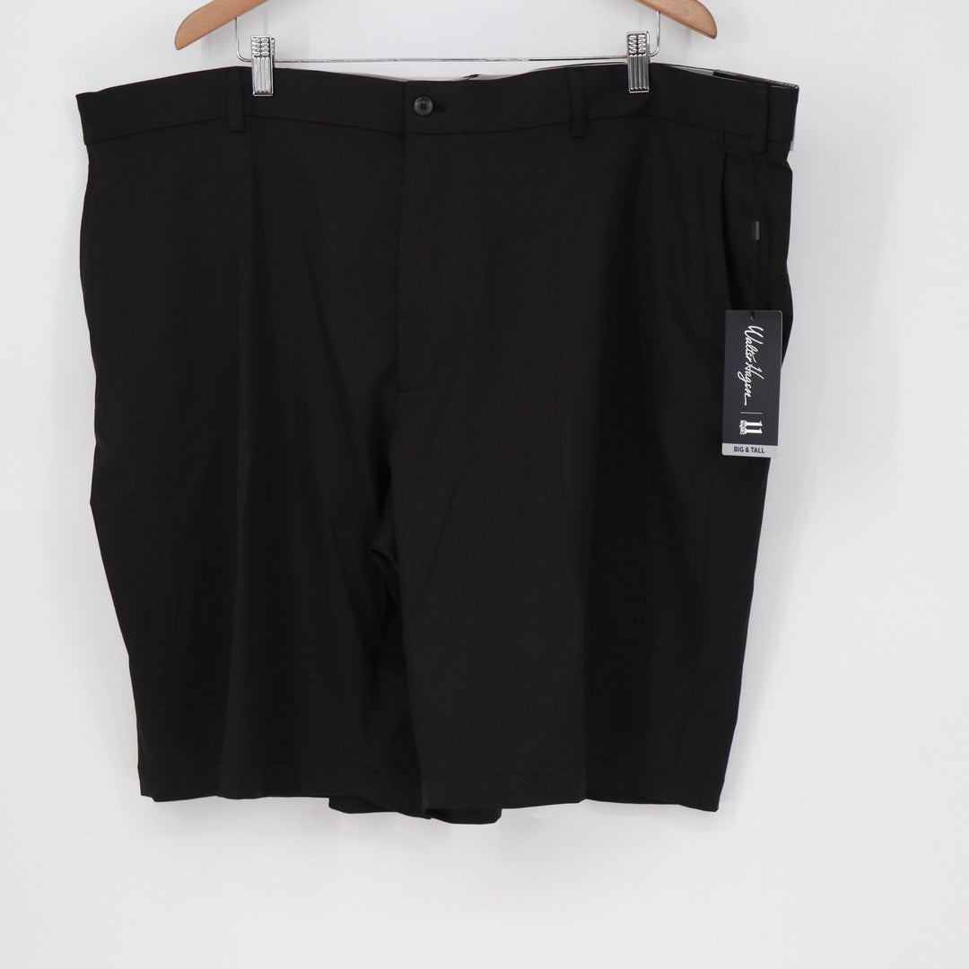 Walter Hagen Mens 11 Majors Golf Shorts Black Big and Tall 48