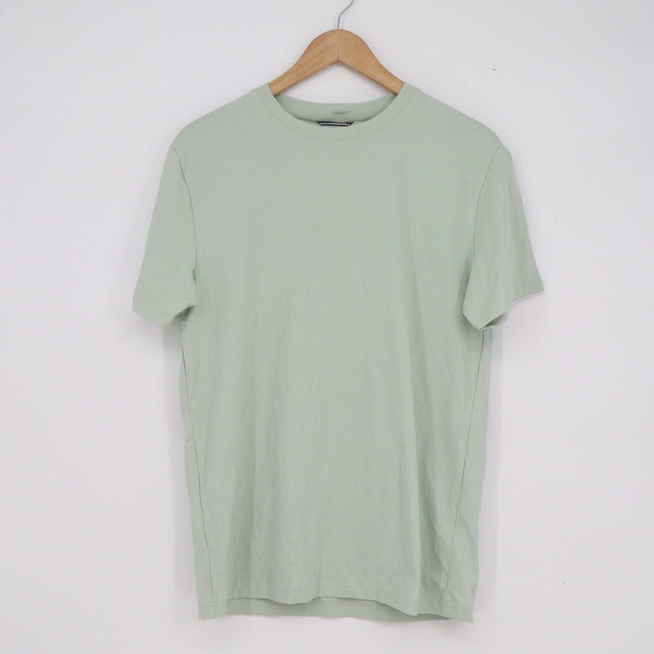 Porter & Ash Performance Tee Mens Small Sage Green Short Sleeve Cotton Stretch