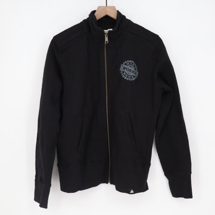 American Giant Mike Rowe Works Black Full Zip Jacket Size L Made in USA