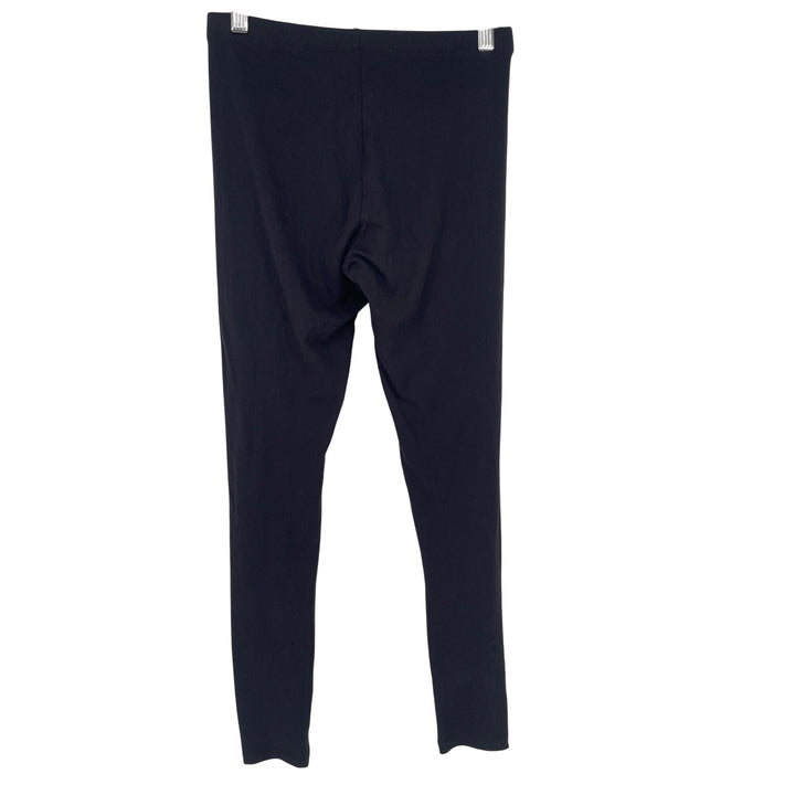Herina Black Basic Leggings Style C2801 Size S