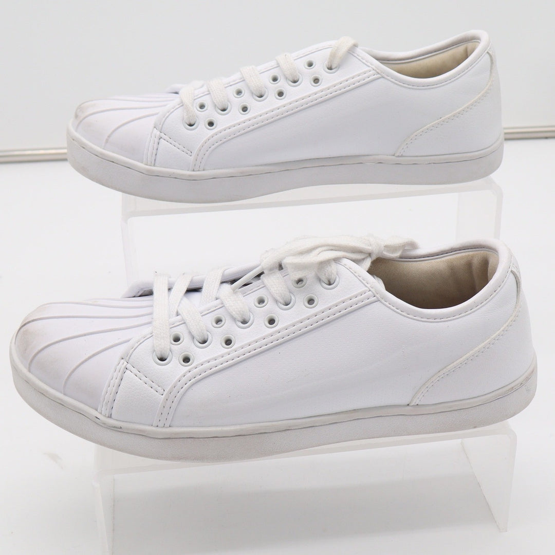 Pastry White Shell Toe Low Top Dance Sneakers Womens Size 8.5