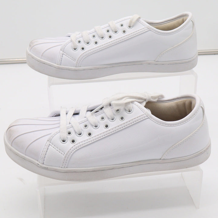 Pastry White Shell Toe Low Top Dance Sneakers Womens Size 8.5