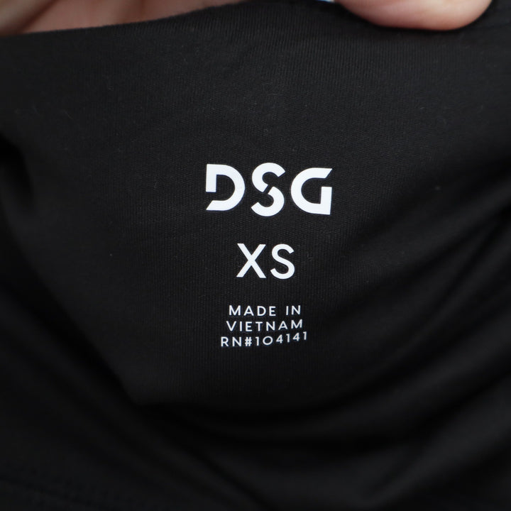 DSG Womens High Waisted Capri Leggings Black XS Cropped Activewear