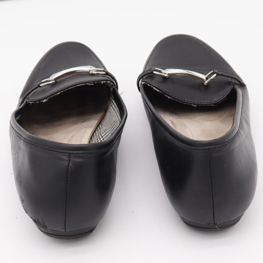 Cliffs by White Mountain Loafers Womens 8.5 M Glowing Black Horsebit Excellent