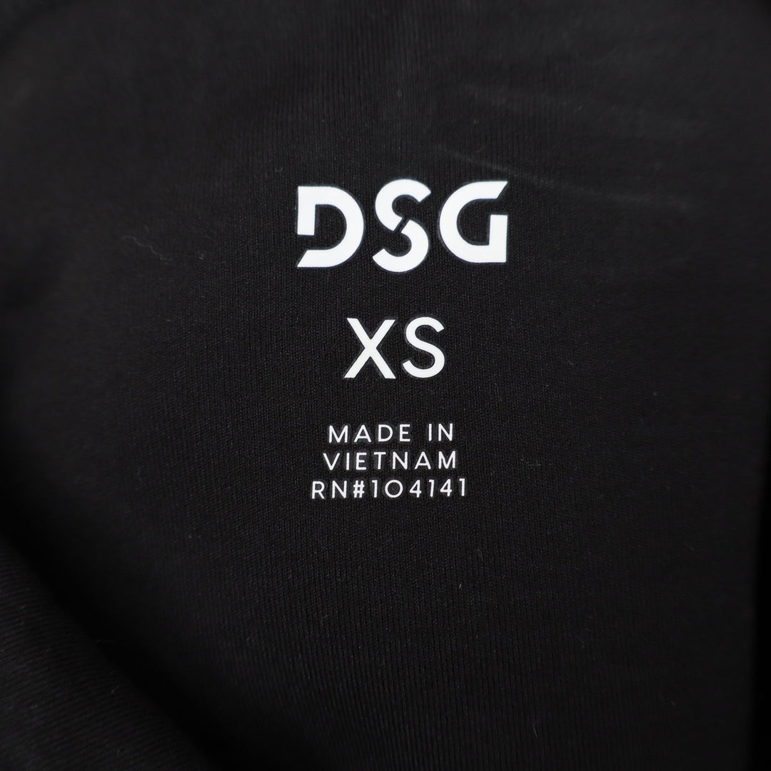 DSG Womens Momentum High Rise Capri Leggings Pure Black XS NEW