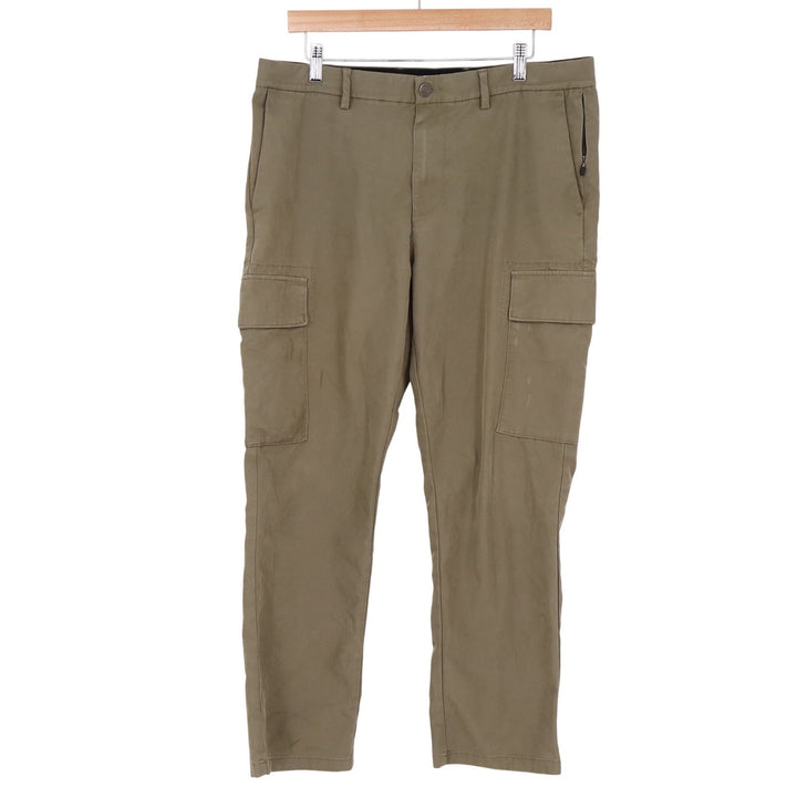 Old Navy Cargo Pants Mens 36x30 Ultimate Tech Cargo Green Built-In Flex Good