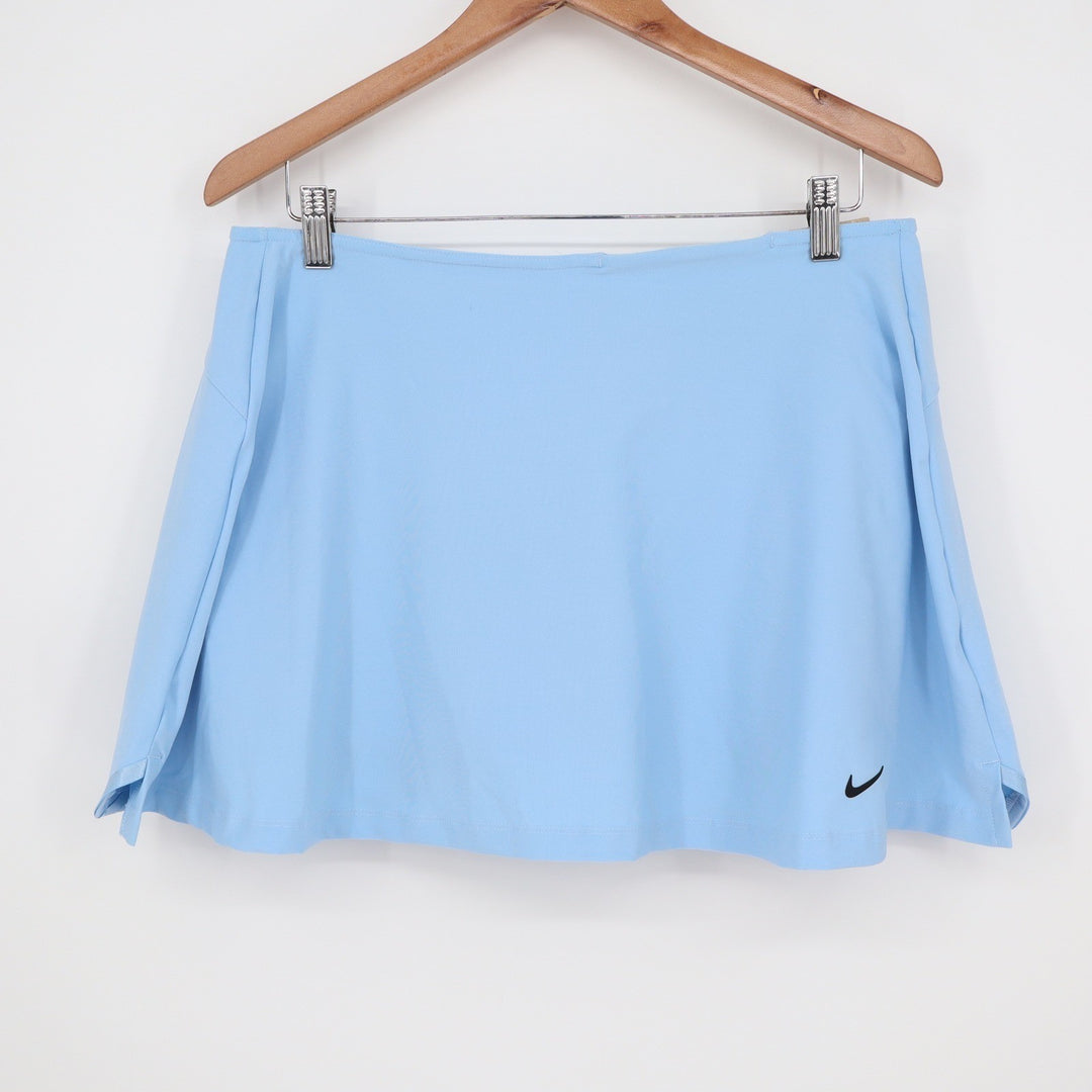 Nike Golf Womens Dri-FIT Skort Light Blue Athletic Skirt Size L NWT