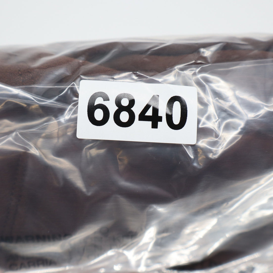Naked Wardrobe Chocolate Brown One Shoulder Asymmetrical Mini Dress L