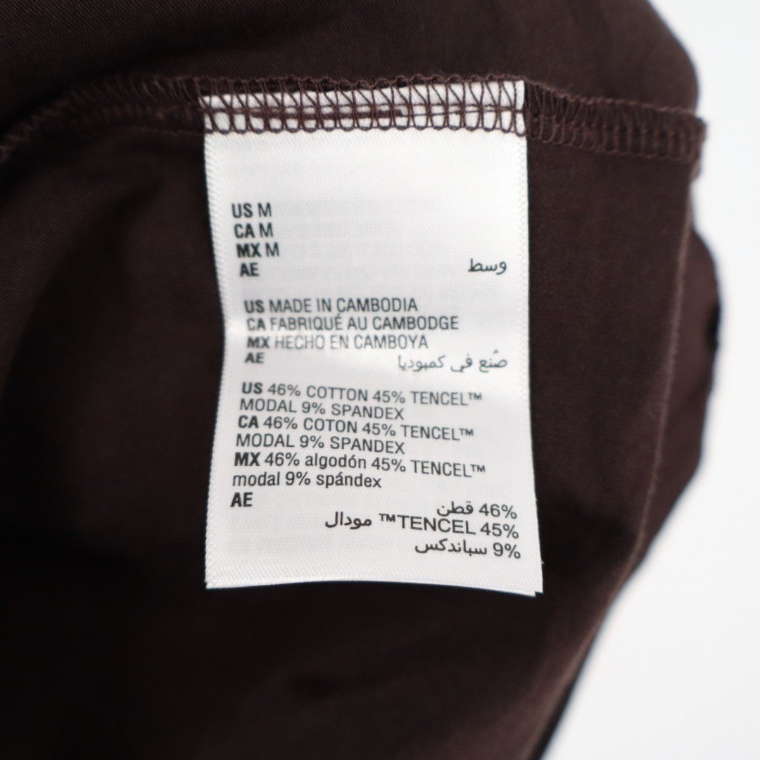 State of Day Intimates Sleepwear Top Womens Medium Brown Sleeveless Crew Neck