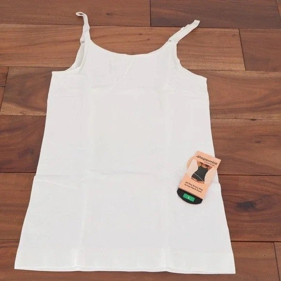 Shapermint Essentials All Day Every Day Scoop Neck Cami 2XL White Shapewear