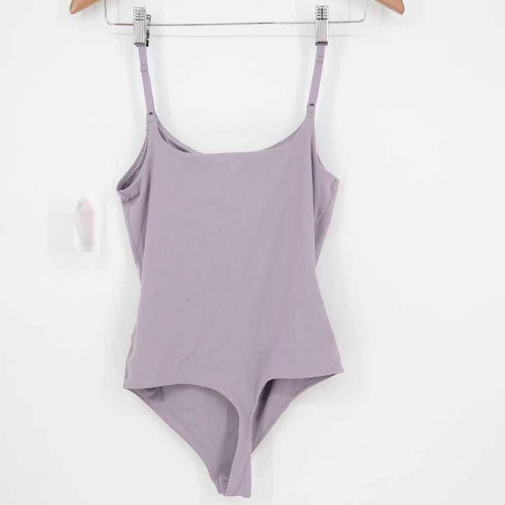 CALIA Inspire Cami Bodysuit Purple Lavender Small New