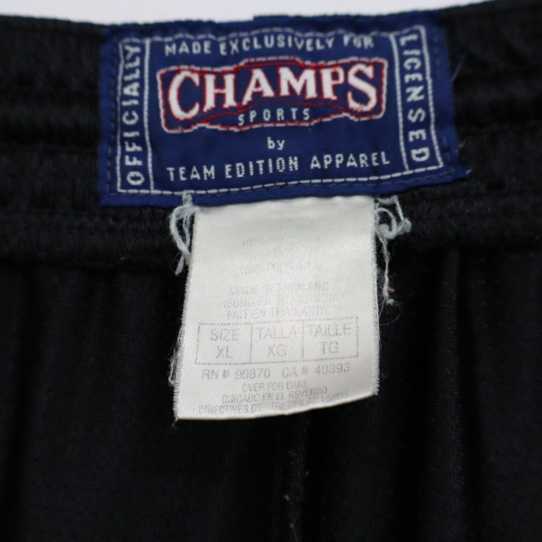 Champs Sports By Team Edition Apparel Athletic Shorts Men XL Black Elastic Waist