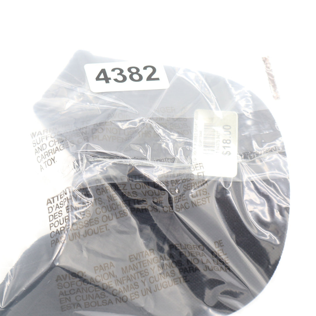 CALIA Golf Ribbed Sport Visor Black Mesh Athletic Sun Hat CGH15040 NEW