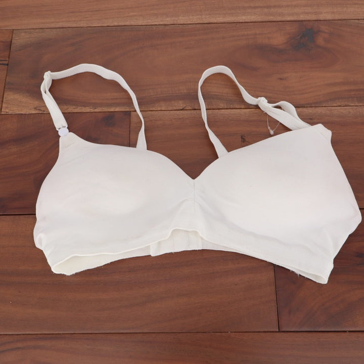 Warners Play It Cool Stay Cool & Dry Lift Bra Womens 34B White Stretch Wireless