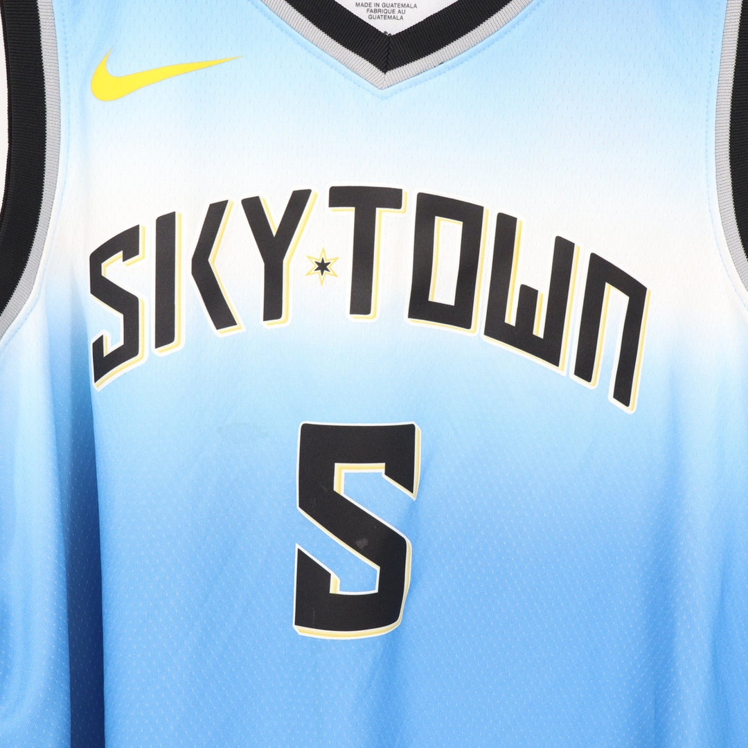 Nike Chicago Sky Angel Reese Rebel Edition Jersey Blue Skytown Womens XL