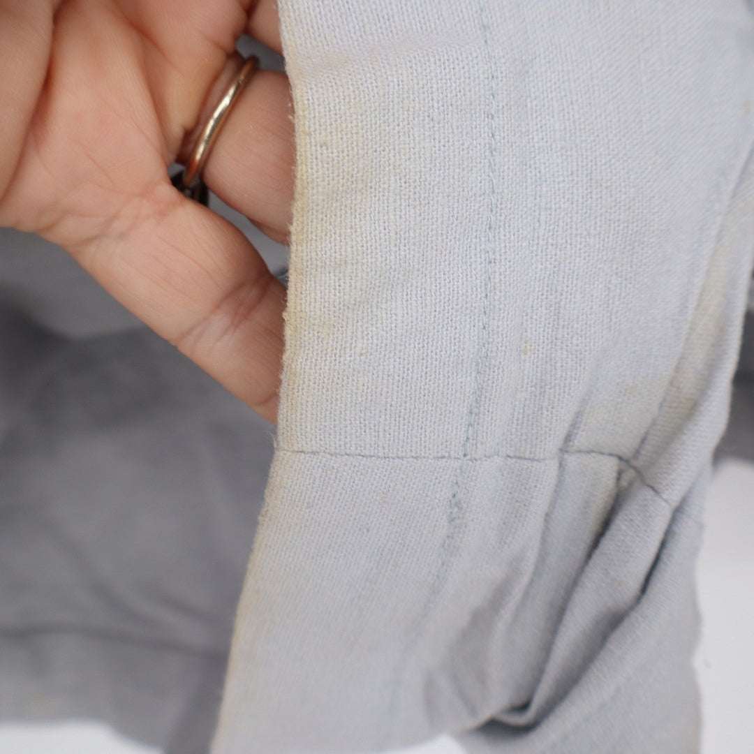 BCBGeneration Romper Womens 6 KRO9B402 Pearl Grey Linen Blend Bow Front Good