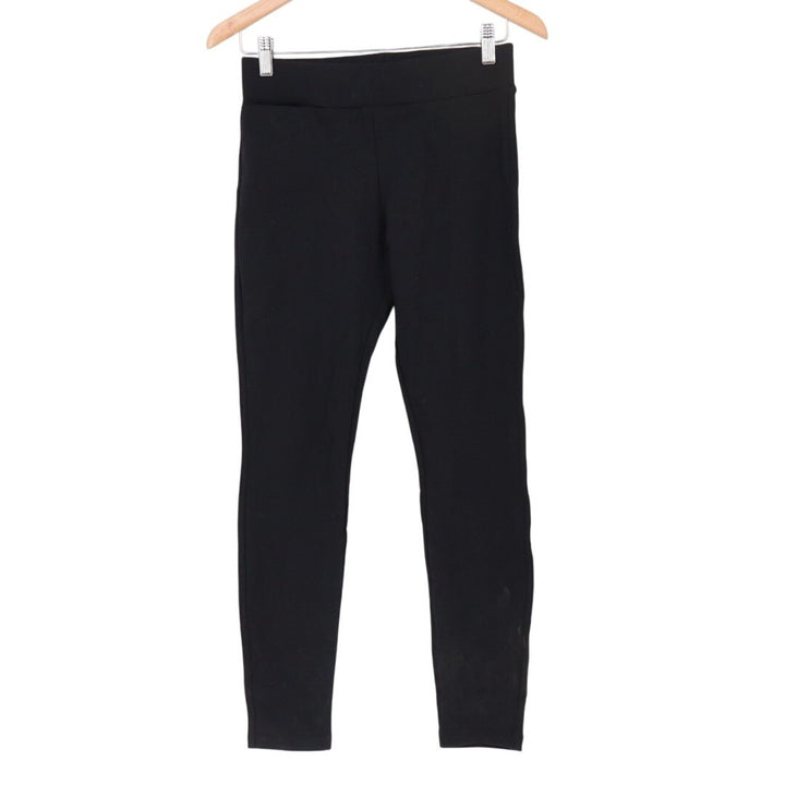 American Giant Leggings Womens 4 Black Stretch Elastic Waist Skinny Active Wear