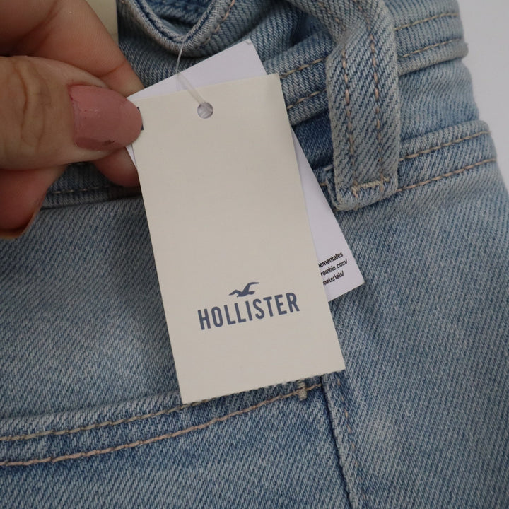 Hollister Low-Rise Bootcut Jeans Light Wash Blue 4L W27 Long
