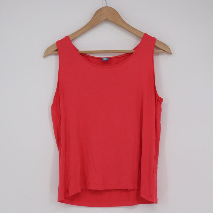 RipSkirt Hawaii Modal Spandex Tank Top Coral Red Womens Medium