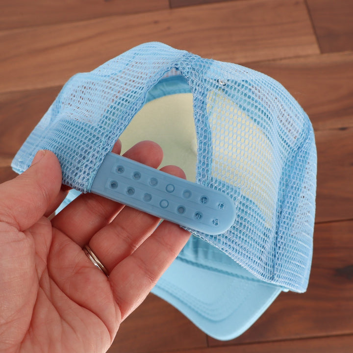 Stay Golden Trucker Hat Adult Unisex OS Blue Curved Brim Adjustable Snapback