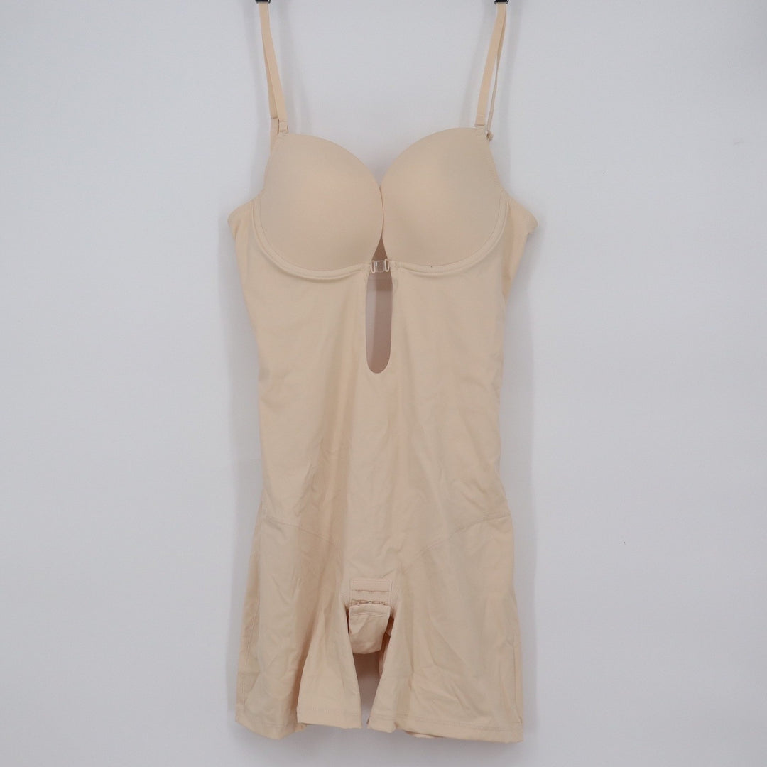 Decorus Women Backless Shaping Body Bodysuit Beige XL