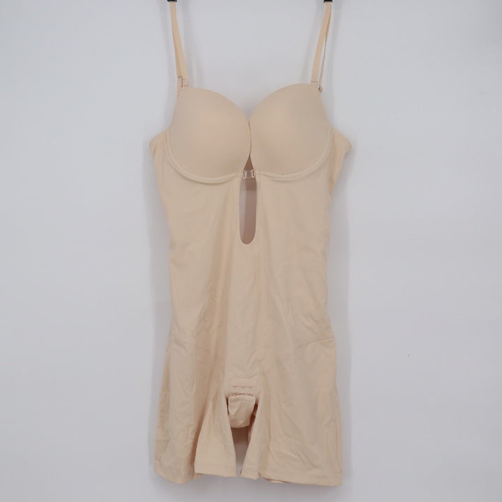 Decorus Women Backless Shaping Body Bodysuit Beige XL
