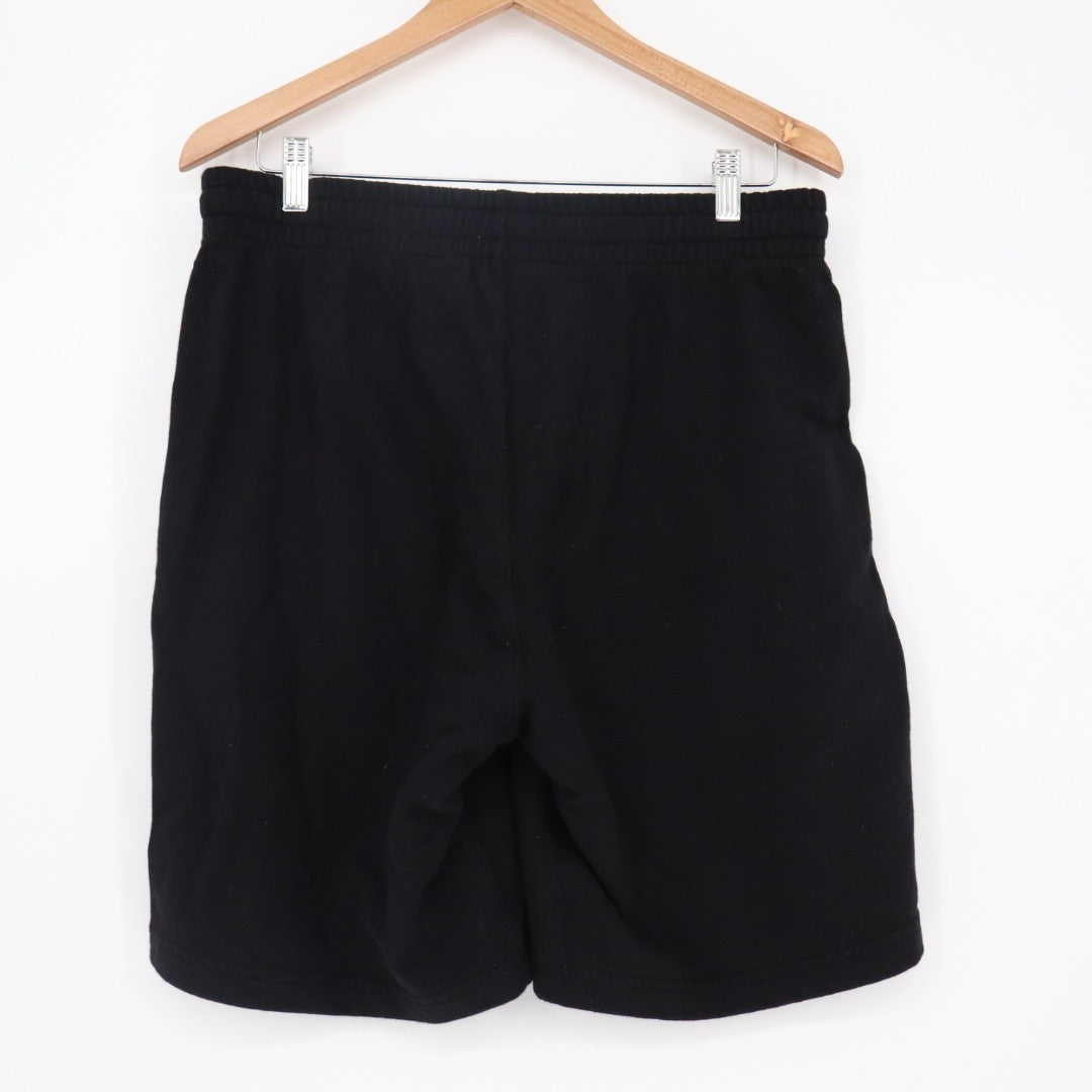 American Giant Sweatshorts Men M Black Cotton Mid Rise Slash Pockets Street Wear